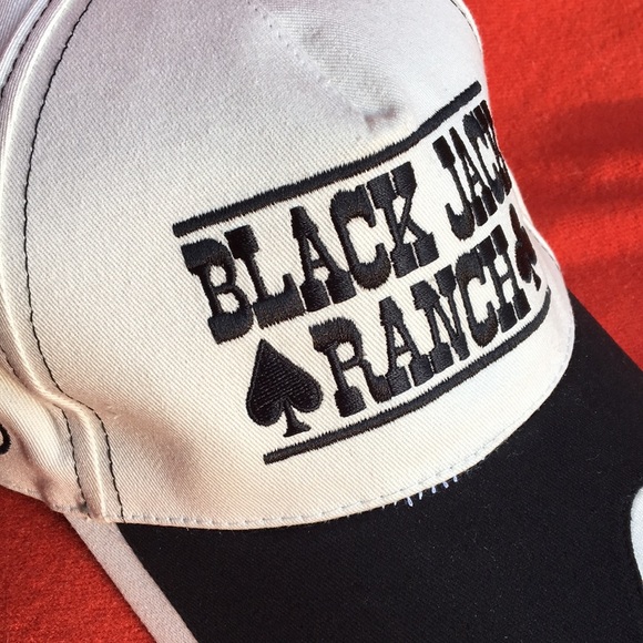 Black Jack Ranch adjustable hat 6 panel cap NWOT - Picture 2 of 10